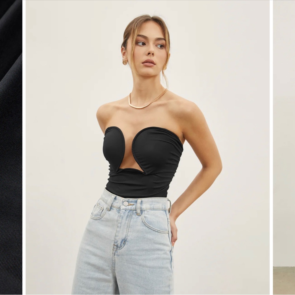 Strapless Wire Bustier Corset Top